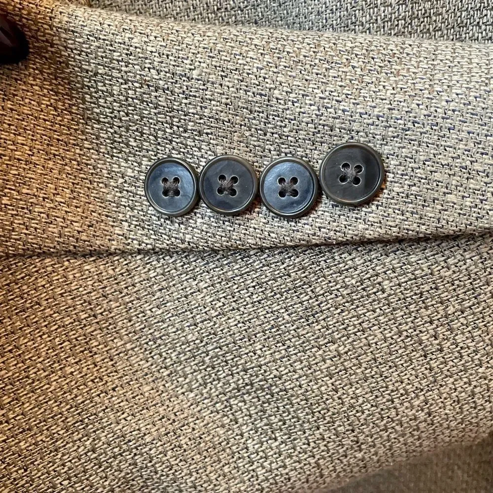 Vintage Classic Greenish Tweed Blazer 42R by Alfani